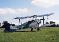 G-AGHY @ EGHP - SMART TIGER MOTH IN THE SUN - by BIKE PILOT