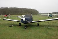 G-ATOP @ EGHP - Taken at Popham Airfield, England on a gloomy April Sunday (12/04/09) - by Steve Staunton