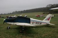 G-BSLM @ EGHP - Taken at Popham Airfield, England on a gloomy April Sunday (12/04/09) - by Steve Staunton