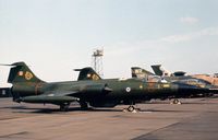 104735 @ EGQS - CF-104 Starfighter of 439 Squadron Canadian Armed Forces at the 1977 RAF Lossiemouth Open Day. - by Peter Nicholson