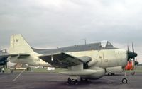 XL500 @ EGQS - Gannet AEW.3 of 849 Squadron at the 1977 RAF Lossiemouth Open Day. - by Peter Nicholson