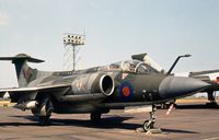 XX895 @ EGQS - Buccaneer S.2B of 12 Squadron at the 1977 RAF Lossiemouth Open Day. - by Peter Nicholson