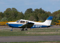 G-BOFZ @ EGLK - FOX ZULU IN THE VISITING A/C PARK - by BIKE PILOT