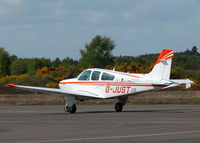 G-JUST @ EGLK - COMMENCING TAKE OFF RWY 25 - by BIKE PILOT