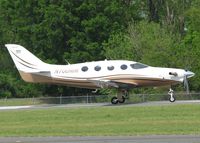 N700MM @ DTN - Starting to roll on runway 14 for take off from the Shreveport Downtown airport.