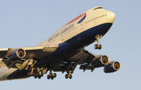 G-BNLU @ KLAX - Landing 24R at LAX - by Todd Royer