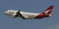 VH-OEC @ KLAX - Departing LAX on 25R - by Todd Royer