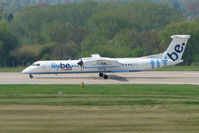 G-ECOJ @ EGBB - FLYBE Dash 8 about to depart BHX - by Terry Fletcher