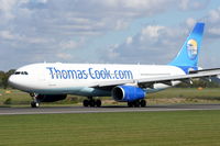 G-TCXA @ EGCC - Thomas Cook - by Chris Hall