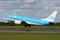 PH-BTE @ EGCC - KLM - by Chris Hall