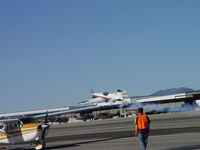 N993DD @ CCB - Smoking take off