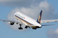 9V-SVN @ EGCC - Singapore Airlines - by Chris Hall