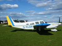G-ELDR - PA-32 Cherokee Six seen at Hinton - by Simon Palmer