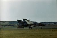 XV357 @ EGQS - Buccaneer S.2B of 237 Operational Conversion Unit at the 1977 RAF Lossiemouth Open Day. - by Peter Nicholson