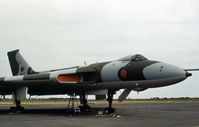 XM655 @ EGQS - Vulcan B.2A of 101 Squadron at the 1977 RAF Lossiemouth Open Day. - by Peter Nicholson