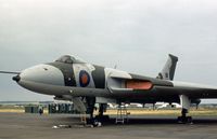 XM655 @ EGQS - Vulcan B.2A of 101 Squadron at the 1977 RAF Lossiemouth Open Day. - by Peter Nicholson