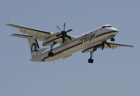 N408QX @ KLAX - Landing 24R at LAX - by Todd Royer