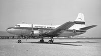 N93060 @ SFO - Freshly painted for Southwest Airways in 1952. - by Bill Larkins
