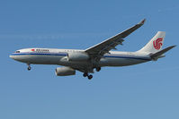 B-6113 @ EGLL - Air China A330 on approach to London Heathrow - by Terry Fletcher