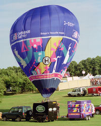 G-OSVY - Balloon festival at Trent Park, Cockfsters, North London.