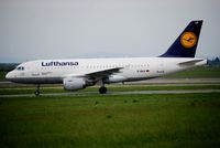 D-AILP @ LOWW - Lufthansa Airbus A319 after landing on RNW 16 of Vienna International Airport - by Hannes Tenkrat