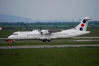 YU-ALR @ VIE - Jat Airways ATR-72 after landing on RNW 16 of Vienna International Airport - by Hannes Tenkrat