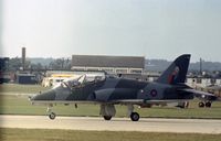 XX156 @ FAB - Third production Hawk T.1 assigned to the Aircraft & Armament Experimental Establishment on display at the 1978 Farnborough Airshow. - by Peter Nicholson