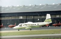 VH-BLY @ FAB - Another view of the Nomad N24A displayed at the 1978 Farnborough Airshow. - by Peter Nicholson
