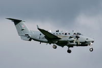 G-JENC @ EGNR - Super King Air bound for the Army Air Corps. It will become ZZ416 following the completion of alterations being carried out by Beechcraft at Hawarden - by Chris Hall