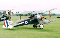 G-EBKY @ EGTH - Sopwith Pup of the Shuttleworth Collection at the 1998 Shuttleworth Pageant - by Ingo Warnecke