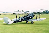 G-ABAG @ EGTH - De Havilland D.H.60G Gipsy Moth of the Shuttleworth Collection at the 1998 Shuttleworth Pageant - by Ingo Warnecke