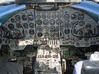 G-OPAS @ EGHH - Cockpit - by Les Rickman