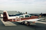 G-BFVS @ FAB - AA-5B on display at the 1978 Farnborough Airshow. - by Peter Nicholson
