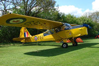 G-BLPG - Auster in CAF livery at Stoke Golding Fly-In - by Terry Fletcher