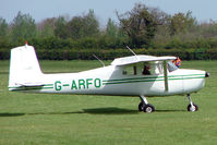 G-ARFO @ EGBK - Cessna 150A At Sywell in May 2009 - by Terry Fletcher