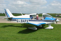 G-BAPX @ EGBK - Robin DR400/160 At Sywell in May 2009 - by Terry Fletcher