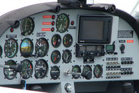 G-SRUM @ EGBK - Flight Controls of an Aero AT-3 - by Terry Fletcher