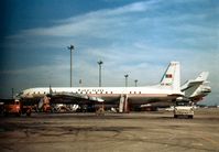 YR-IMD @ LHR - Ilyushin Il-18 of Tarom at Heathrow in the Spring of 1975. - by Peter Nicholson