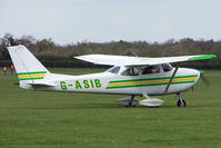 G-ASIB @ EGBK - Cessna F172D at Sywell in May 2009 - by Terry Fletcher