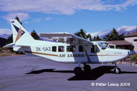 ZK-SAZ @ NZTL - Air Safaris & Services (NZ) Ltd., Lake Tekapo - by Peter Lewis