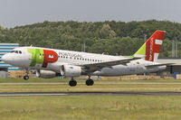 CS-TTA @ ELLX - TAP A319about to touch down at Luxembourg - by FBE