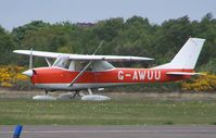 G-AWUU @ EGLK - Cessna 150J Blackbushe - by moxy