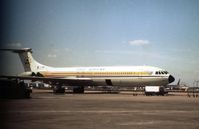 5H-MMT @ LHR - Super VC.10 of East African Airways at Heathrow in the Spring of 1975. - by Peter Nicholson