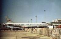 CCCP-42487 @ LHR - Tupolev Tu-104 Camel of Aeroflot at Heathrow in the Spring of 1975. - by Peter Nicholson