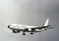F-BVGD @ LHR - Airbus A300B2 of Air France on final approach to Heathrow in the Spring of 1975. - by Peter Nicholson