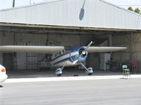 N95U @ SZP - 1951 Cessna 195A BUSINESSLINER, Jacobs R755A-2  275 Hp, in hangar - by Doug Robertson