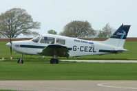 G-CEZL @ EGBK - Piper PA-28-161 at Sywell in May 2009 - by Terry Fletcher