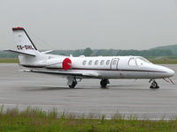 CS-DHL @ EHEH - Cessna C550B Citation Bravo CS-DHL NetJets Europe - by Alex Smit