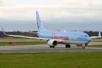 G-FDZD @ EGCC - Arriving At Manchester - by Andrew Simpson
