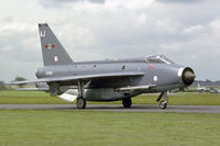 XS899 @ EGXB - Lightning F.6 taxies for take off at RAF Binbrook - by FBE